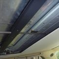 View from under sunroof panel